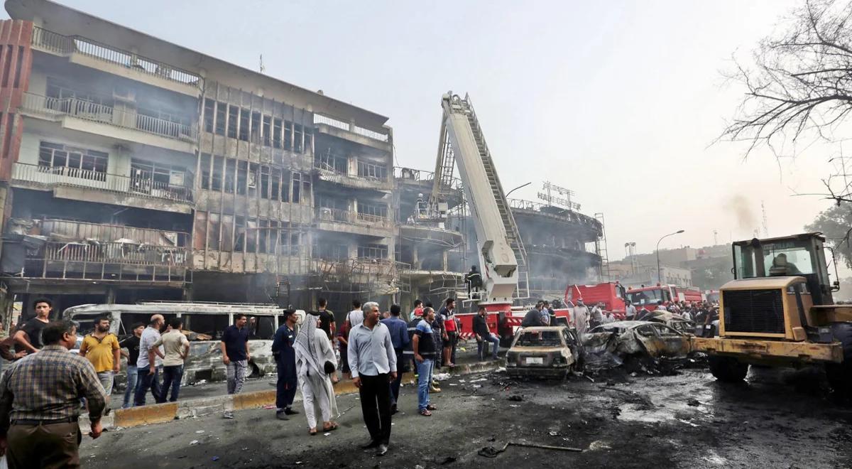 Irak: setki ofiar zamachów w Bagdadzie. Premier: będzie odwet