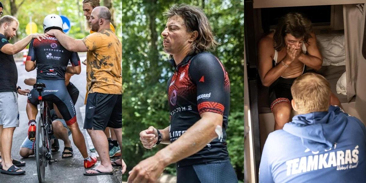 10 x Ironman: Robert Karaś zakończył wyścig "w obawie o życie". Polak skomentował błędne wnioski