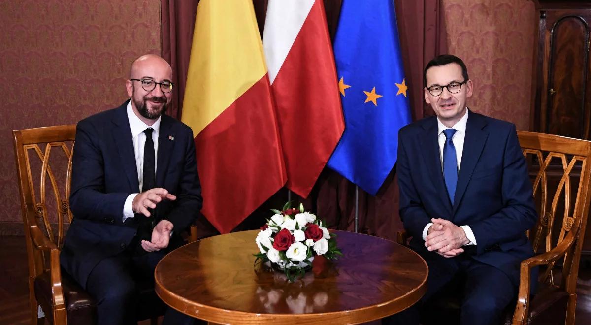 Premier spotkał się z C. Michelem, przyszłym szefem Rady Europejskiej