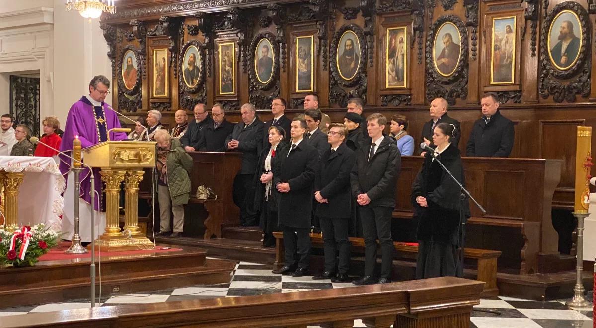 Poświęcenie odnowionej Kaplicy Katyńskiej. W uroczystościach wziął udział m.in. Mariusz Błaszczak