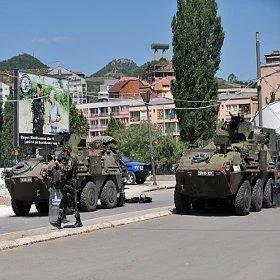 Strefa wojskowa na granicy kosowsko-serbskiej