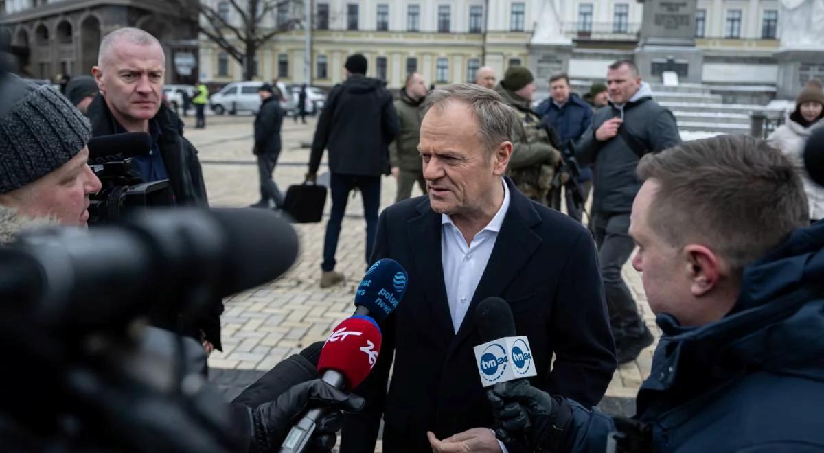 Wizyta premiera Tuska w Kijowie. Liberadzki: możliwe rozmowy o wejściu Ukrainy do UE
