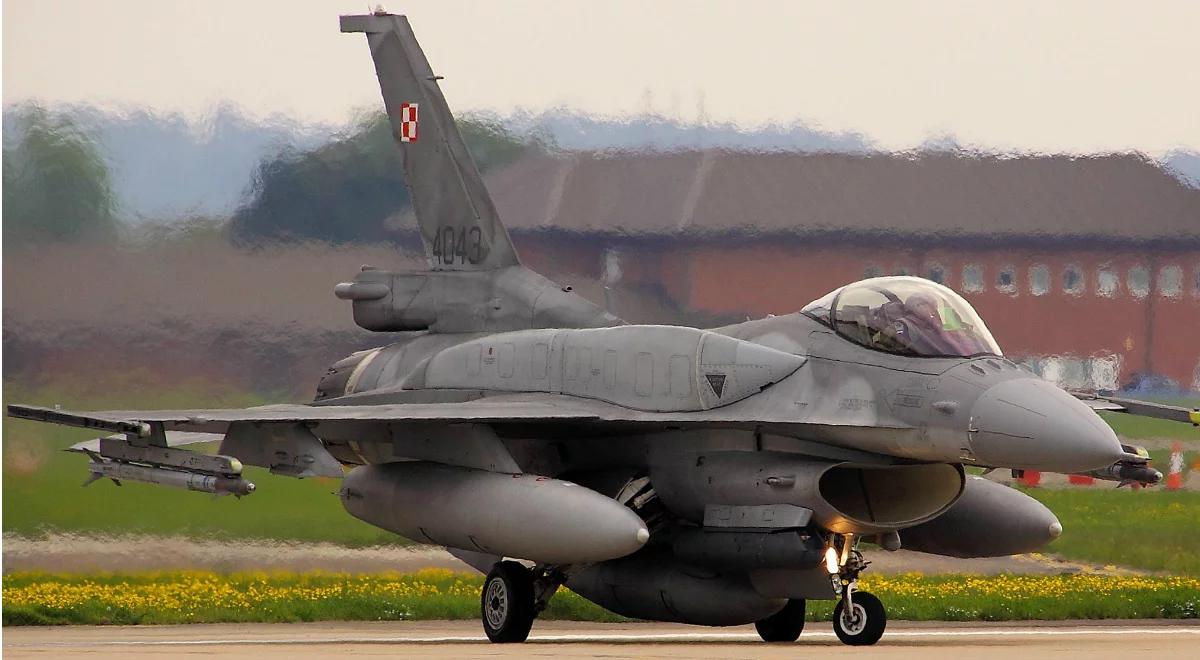 Po raz pierwszy polskie F-16 będą chronić niebo nad krajami bałtyckimi 