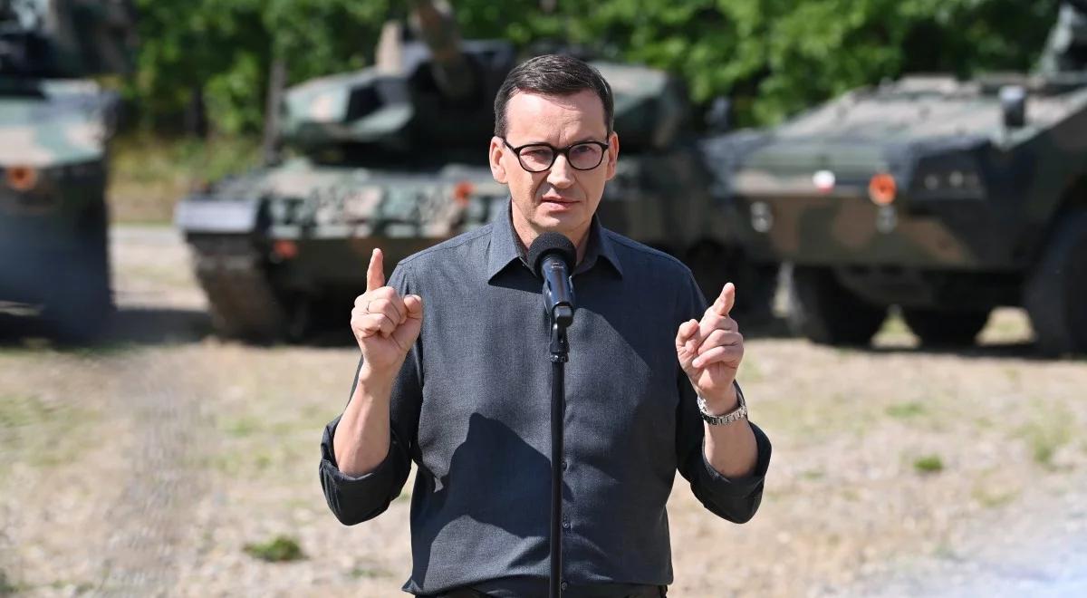 Premier Morawiecki po defiladzie wojskowej: na bezpieczeństwie nie można oszczędzać