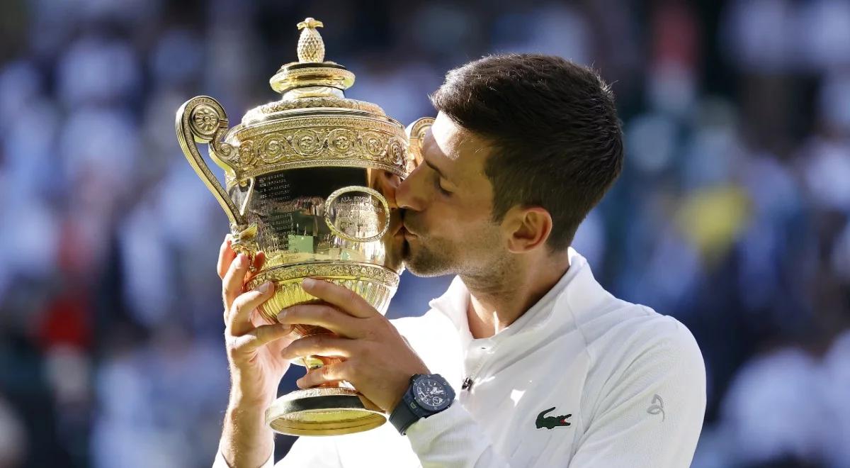 Słodko-gorzki triumf Djokovicia w Wimbledonie. Serb... spadnie w rankingu ATP, pod znakiem zapytania US Open