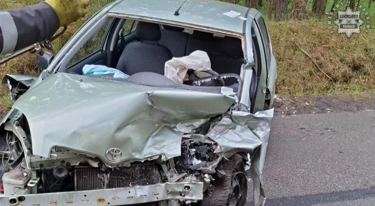 Czołowe zderzenie na Śląsku. Kierowca pod wpływem amfetaminy