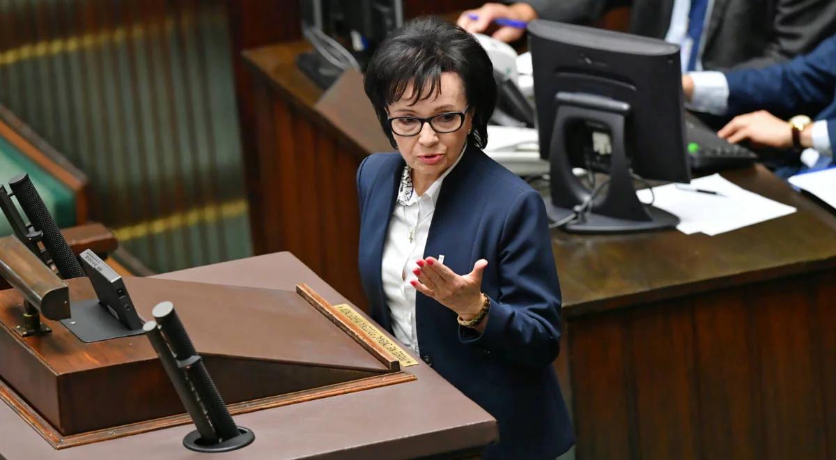 Elżbieta Witek: spierajmy się na racje, szanujmy człowieka