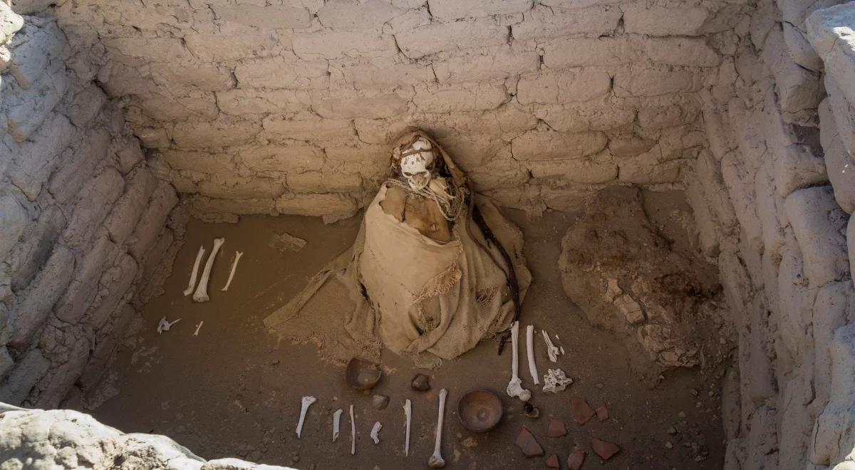 Grób pod podłogą. Wyjątkowe znalezisko w Peru