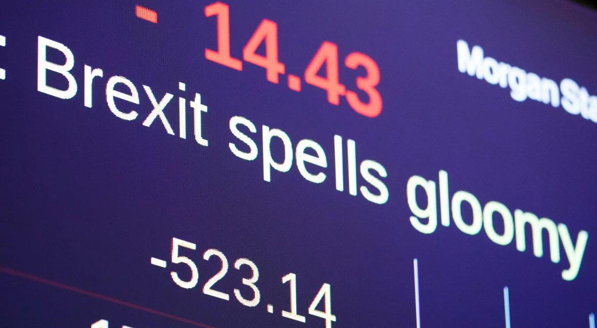 Brexit na Wall Street: indeksy w dół, pogrom banków
