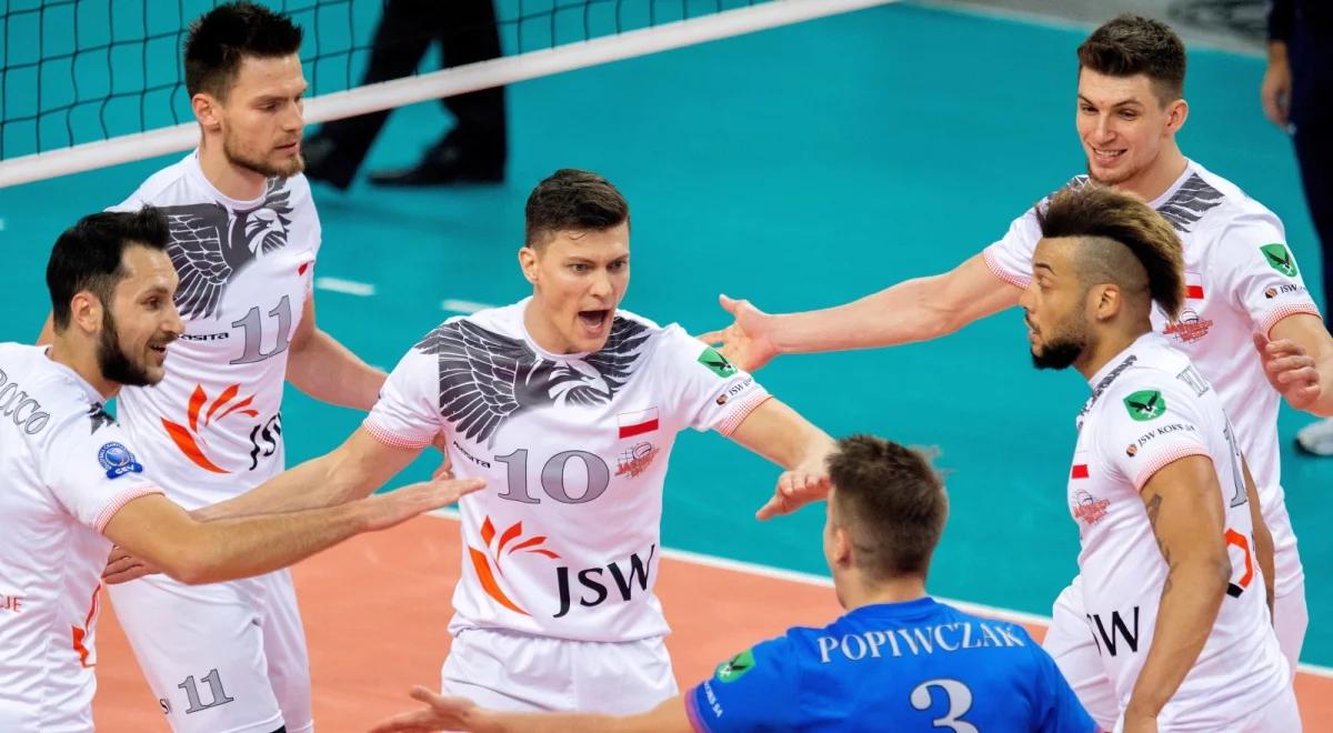 Liga Mistrzów siatkarzy: perfekcyjny początek Jastrzębskiego i Zaksy, falstart SKRY 