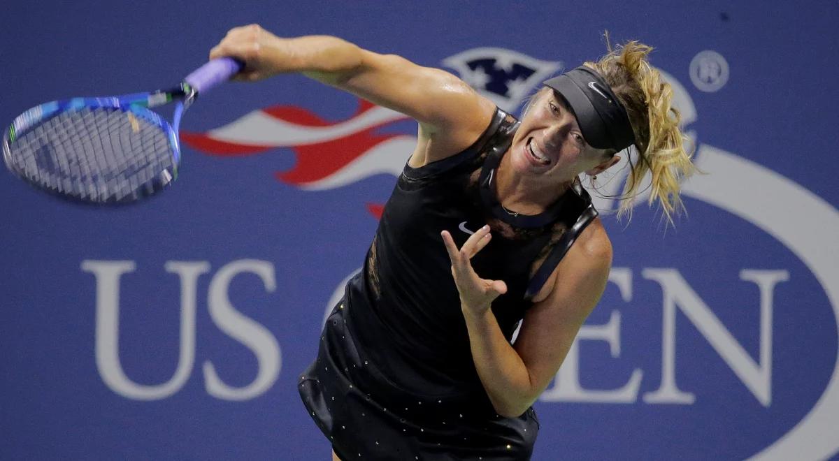 US Open 2017: Szarapowa w świetnym stylu powróciła do Wielkiego Szlema