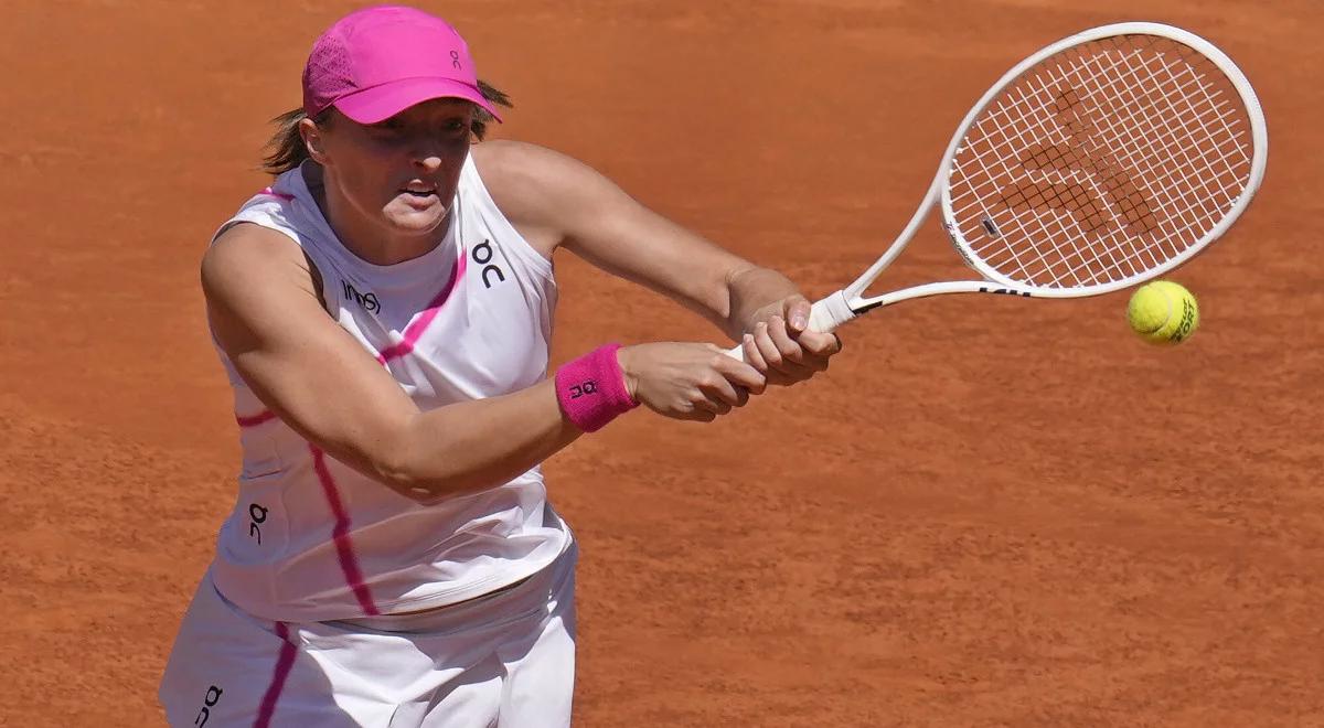 WTA Madryt. Iga Świątek - Sara Sorribes Tormo. Popis polskiej tenisistki w walce o ćwierćfinał
