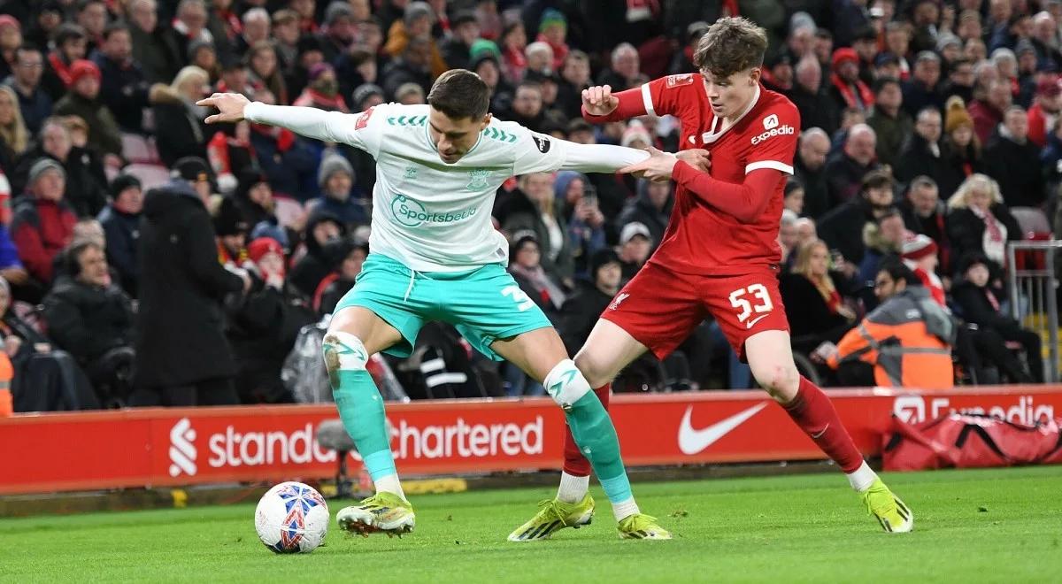 Puchar Anglii. Jan Bednarek nie zatrzymał Liverpoolu. Dominacja młodzieży Kloppa na Anfield