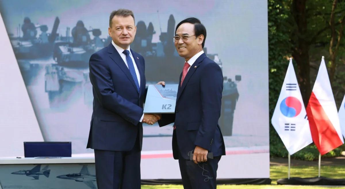 Koreańskie czołgi i armatohaubice dla polskiego wojska. Szef MON: w piątek podpisujemy umowy wykonawcze