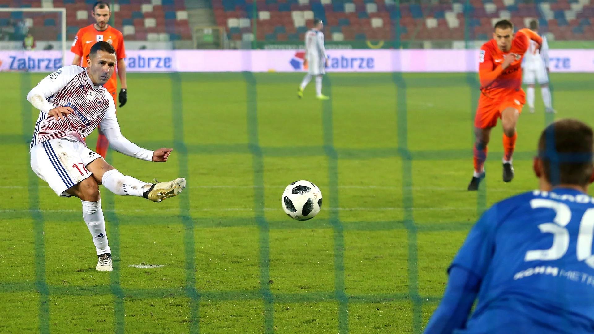 Ekstraklasa: Górnik Zabrze - KGHM Zagłębie Lubin. Igor Angulo bohaterem "Trójkolorowych"