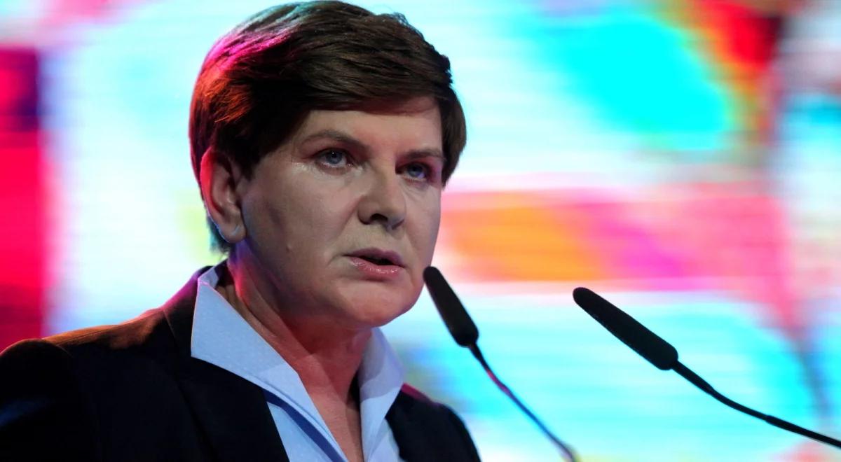 Beata Szydło: realizacja naszych projektów będzie kosztować 39 miliardów złotych