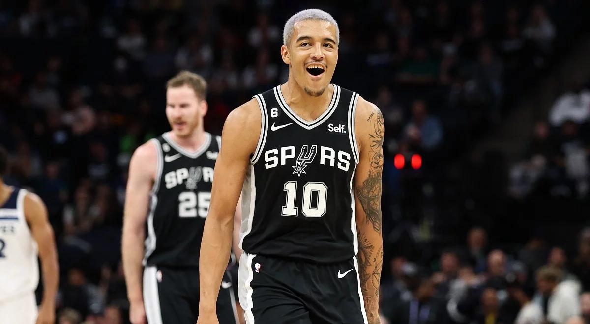 NBA: rekordowy występ Jeremy'ego Sochana. San Antonio Spurs na zwycięskiej fali