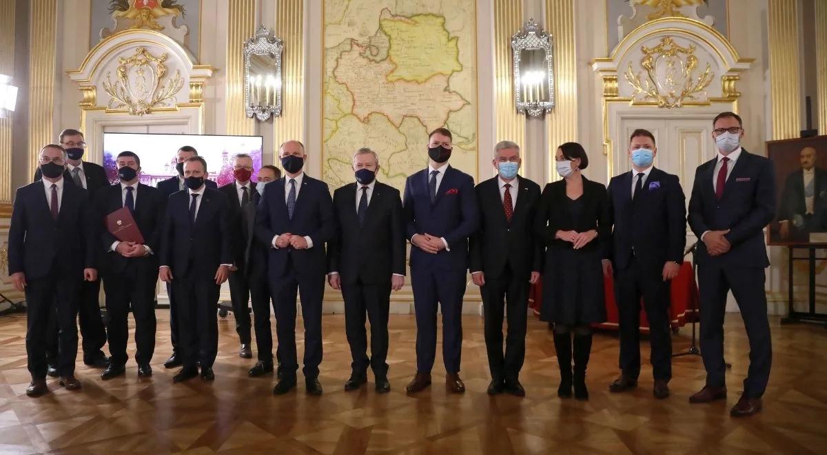 Odbudowa Pałacu Saskiego. Elżbieta Witek: dziś słowo zamienia się w czyn
