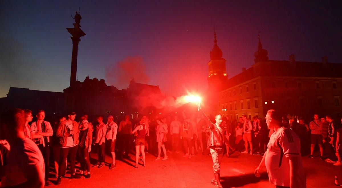 Ekstraklasa: ukarano 33 osoby podczas fety mistrzowskiej kibiców Legii Warszawa