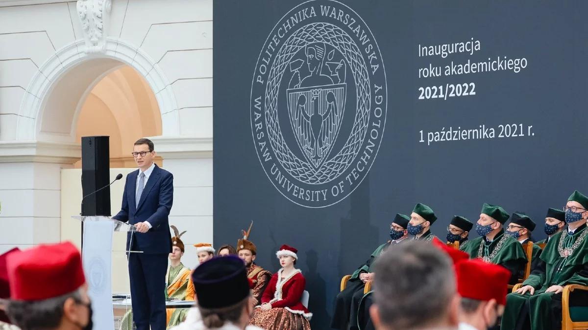 Rozpoczęcie roku akademickiego. Premier: możemy przeznaczać rekordowe kwoty na badania, rozwój i innowacyjność