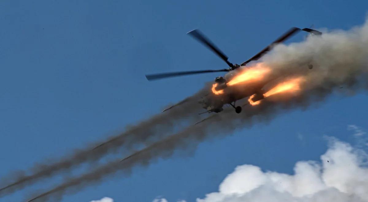 Wojna na Ukrainie. Rosyjski śmigłowiec wojskowy rozbity, zginęło dwóch pilotów
