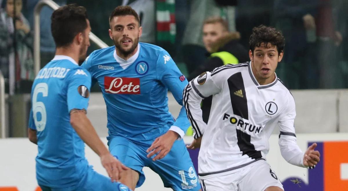 Liga Europy: Legia - Napoli. Włosi obnażyli słabości Legii. Dwie bramki to najniższy wymiar kary