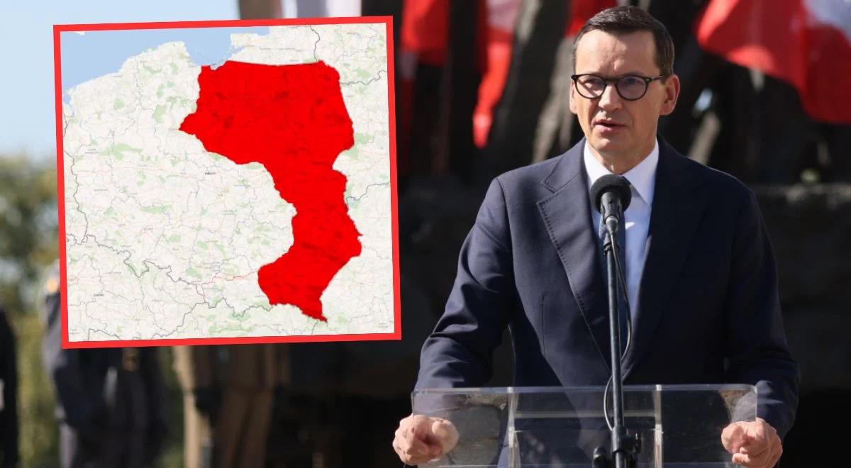 Premier Morawiecki: doktryna obronna PO to skandal nad skandale! Nie oddamy ani piędzi polskiej ziemi