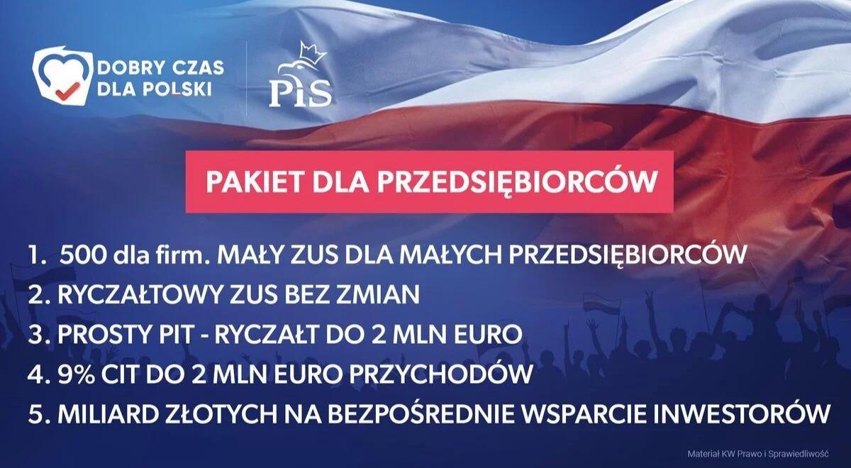 Pakiet dla przedsiębiorców. Zobacz, co proponuje PiS