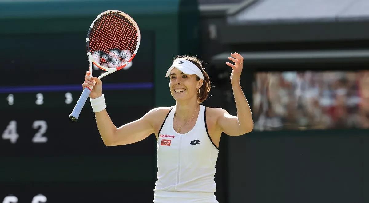 Wimbledon 2022: Alize Cornet zatrzymała Świątek. "Jestem wielką fanką Igi"