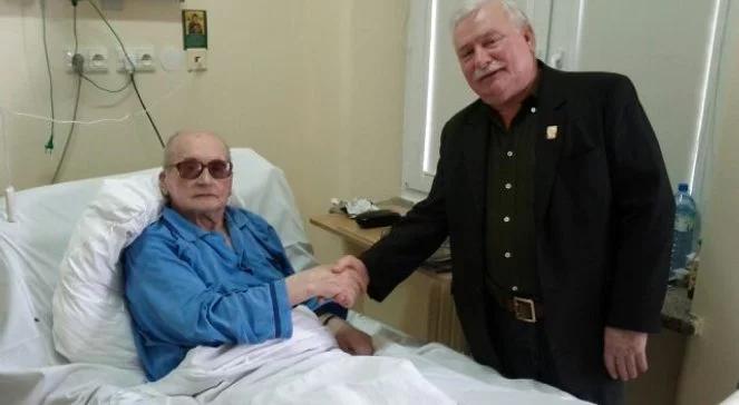 Lech Wałęsa odwiedził gen. Jaruzelskiego w szpitalu