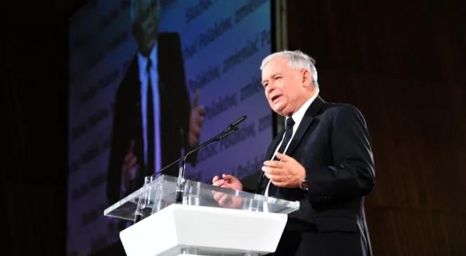 Konwencja wyborcza PiS. "PO za nic ma interesy większości obywateli" - oskarża Jarosław Kaczyński 
