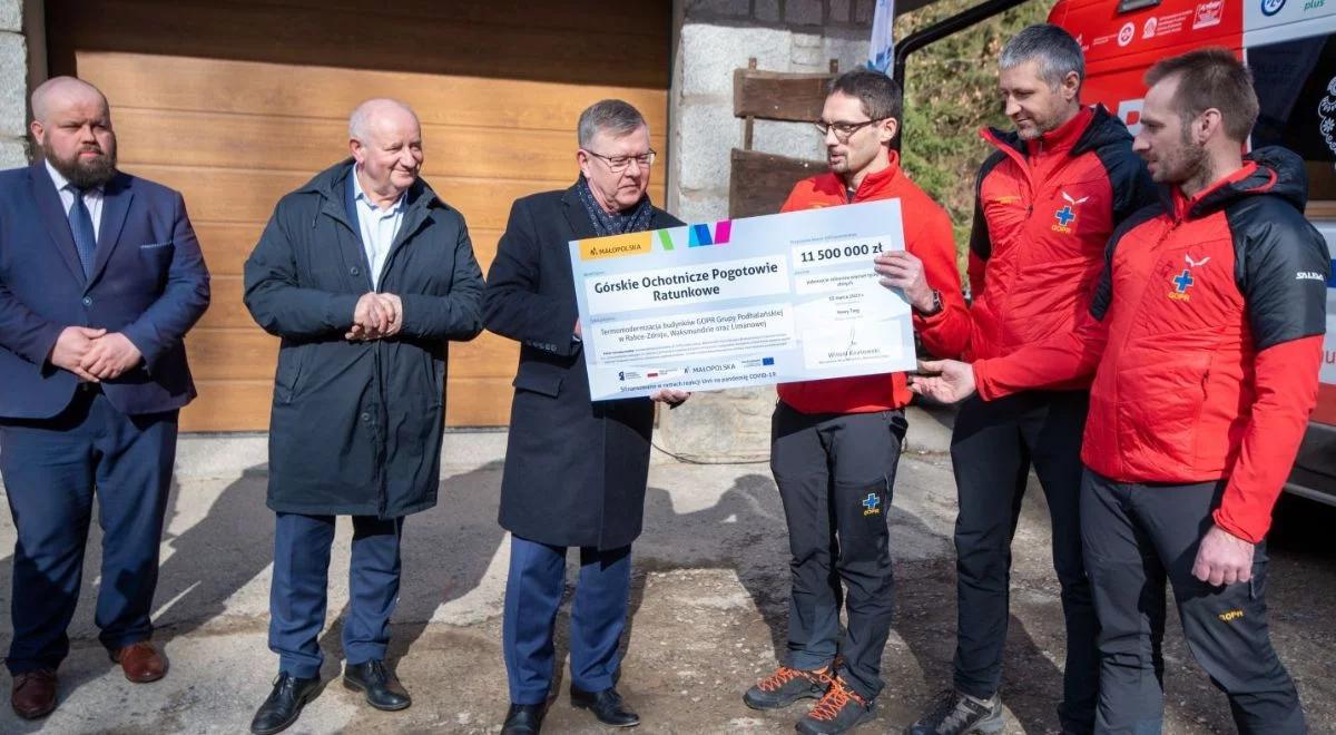 GOPR ma środki na termomodernizację. Trzy stacje ratunkowe przejdą gruntowne remonty