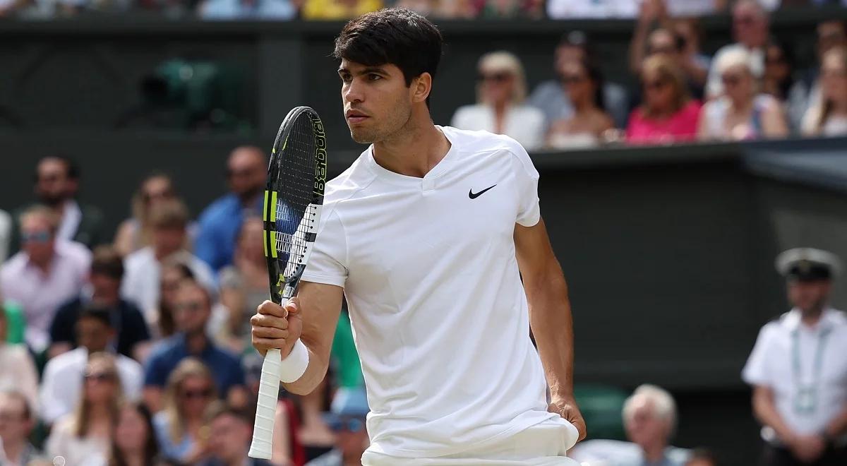 Wimbledon. Carlos Alcaraz obronił tytuł. Hiszpan pokonał Djokovicia w trzech setach