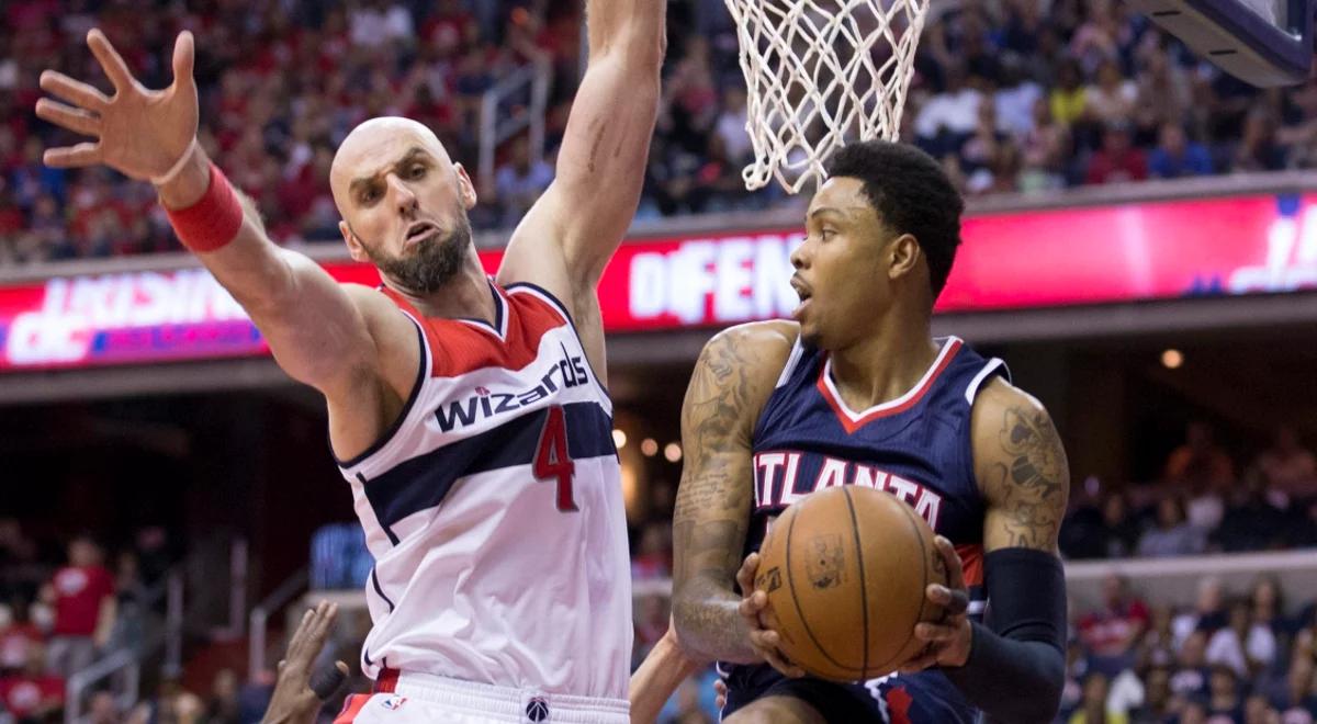 NBA: 14 punktów Gortata, Wizards wychodzą na prowadzenie w starciu z Atlantą
