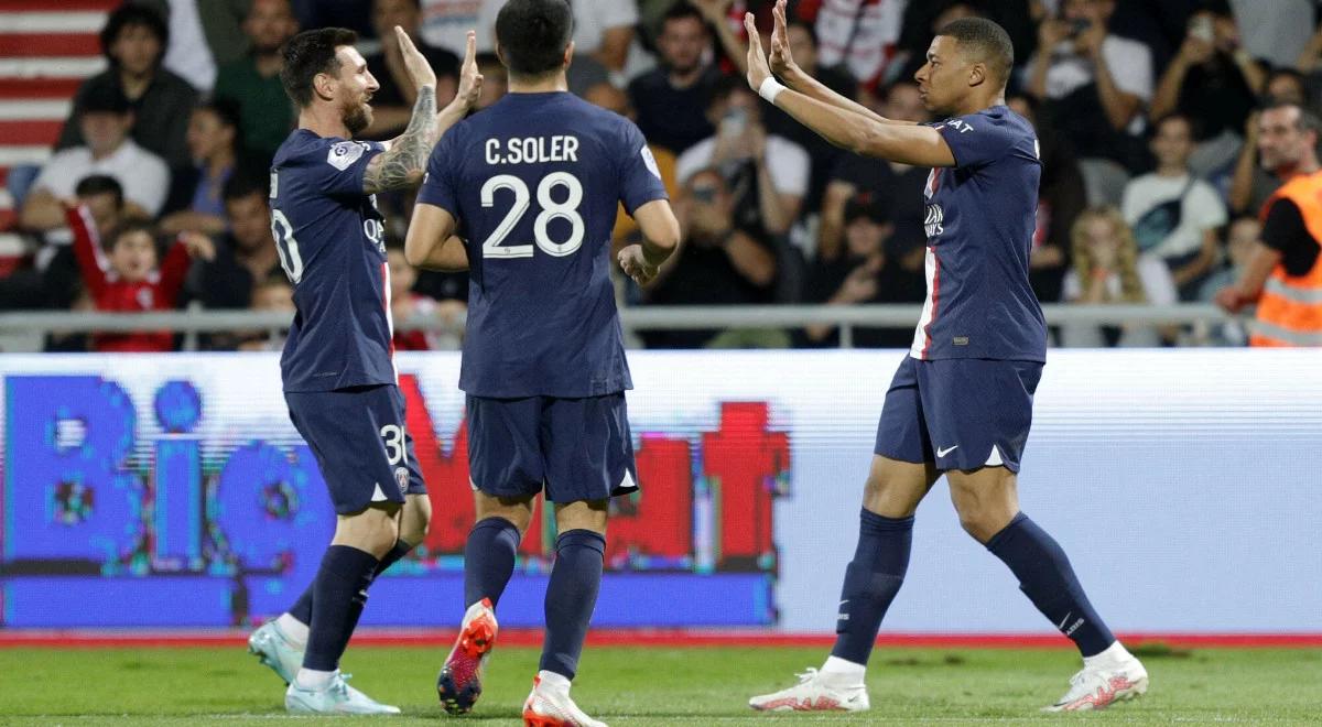 Ligue 1: pewna wygrana PSG. Popis Mbappe i Messiego 