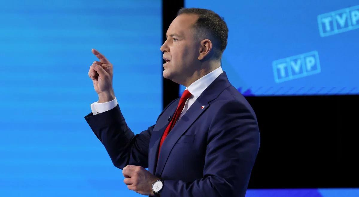 "Panie wiceprzewodniczący". Nawrocki w kółko powtarzał jedno określenie