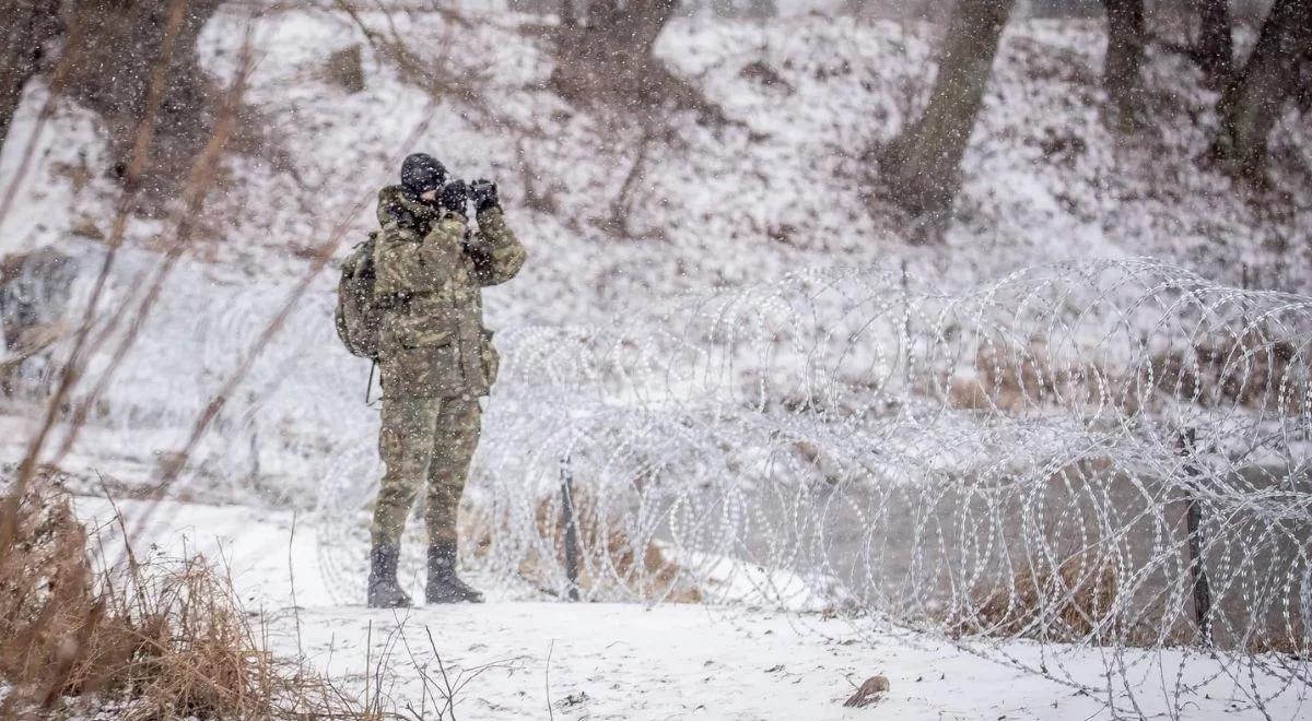 Niespokojna noc na granicy. SG: białoruscy żołnierze oddali strzały z broni długiej