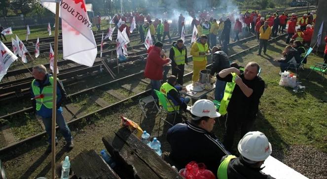Protest górników. Premier obiecuje przyspieszenie prac nad ustawami węglowymi