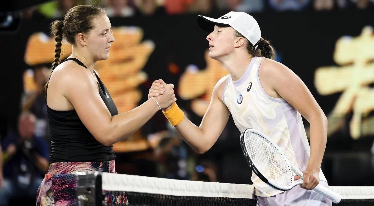 Australian Open: Jule Niemeier postawiła się Idze Świątek. "Wywierała na mnie presję"