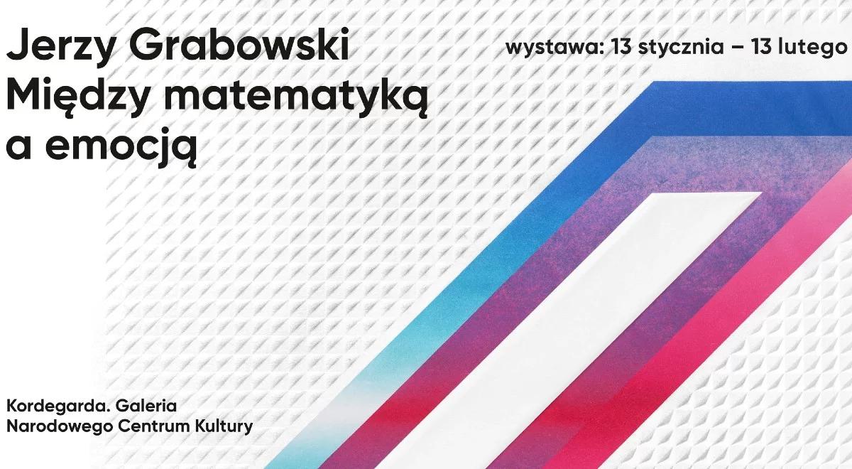 "Między matematyką a emocją". Bancerowska o wystawie prac Jerzego Grabowskiego w NCK