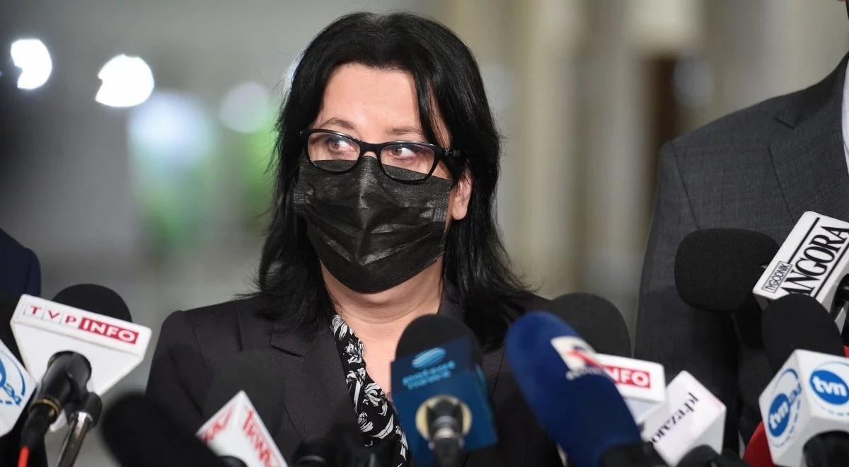 Ustawa covidowa odrzucona. Czerwińska: opozycja w nikczemny sposób wykorzystuje pandemię do walki politycznej