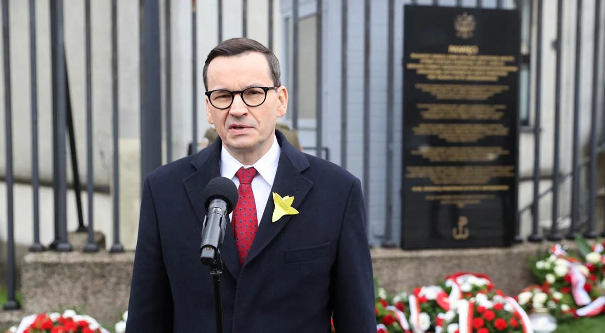 Morawiecki reaguje na słowa Engelking: Polska i Polacy byli barierą dla Holocaustu