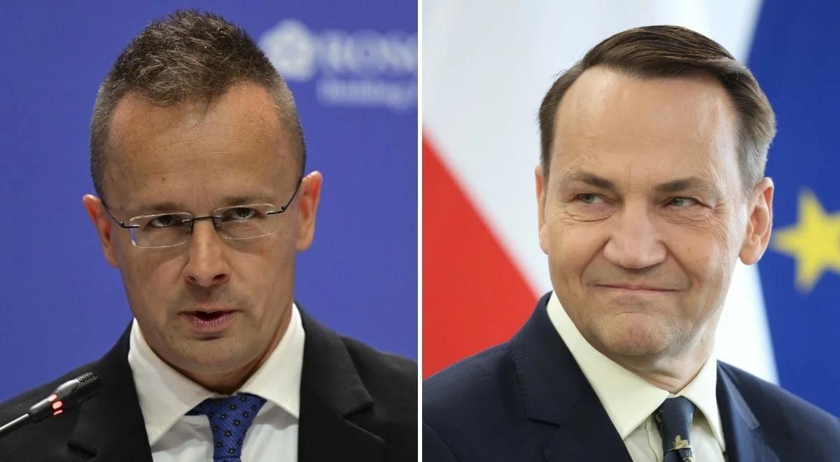 Szef MSZ Węgier skrytykował Sikorskiego. Jest reakcja