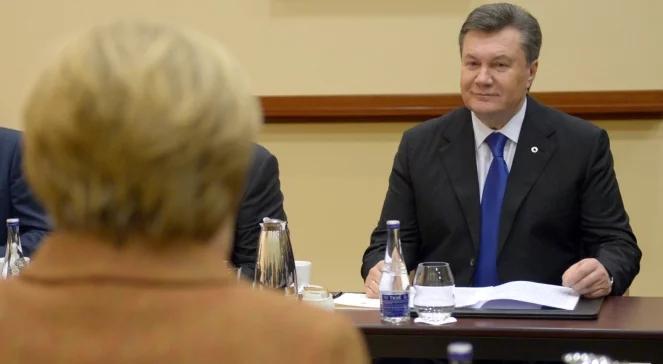 Protesty na Ukrainie. Janukowycz: milicja przesadziła!