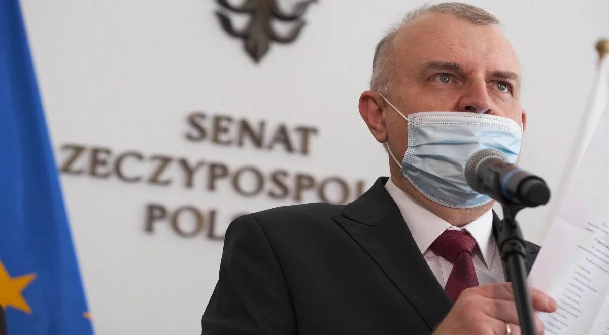 "Doradzałbym wycofanie się z tego pomysłu". Senator KO o stanowisku Platformy ws. aborcji
