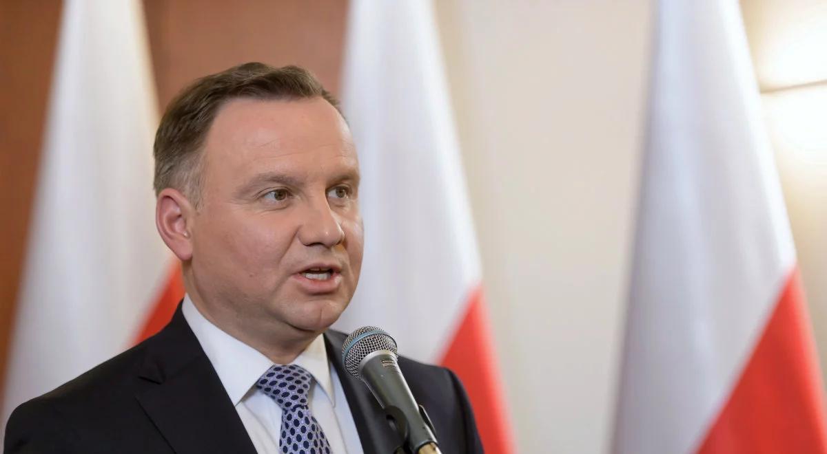 Prezydent Andrzej Duda komentuje wywiad Lecha Wałęsy. "Jest mi przykro, że prezentuje takie poglądy"