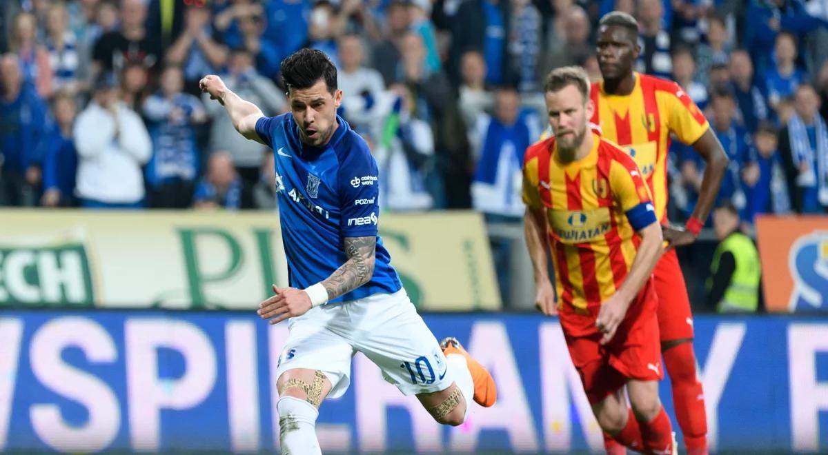 Ekstraklasa: falstart Lecha na początku ostatniej prostej wyścigu po tytuł