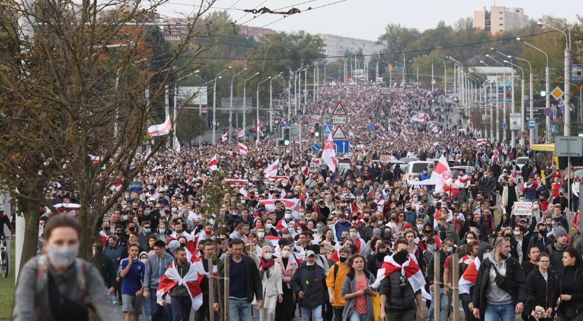 Działacz: protesty na Białorusi wywołują u Putina lęki, Łukaszenka wie, że jego odejście jest bliskie