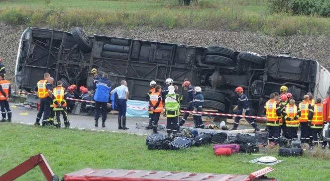 Wypadek polskiego autokaru we Francji. Uruchomiono infolinię