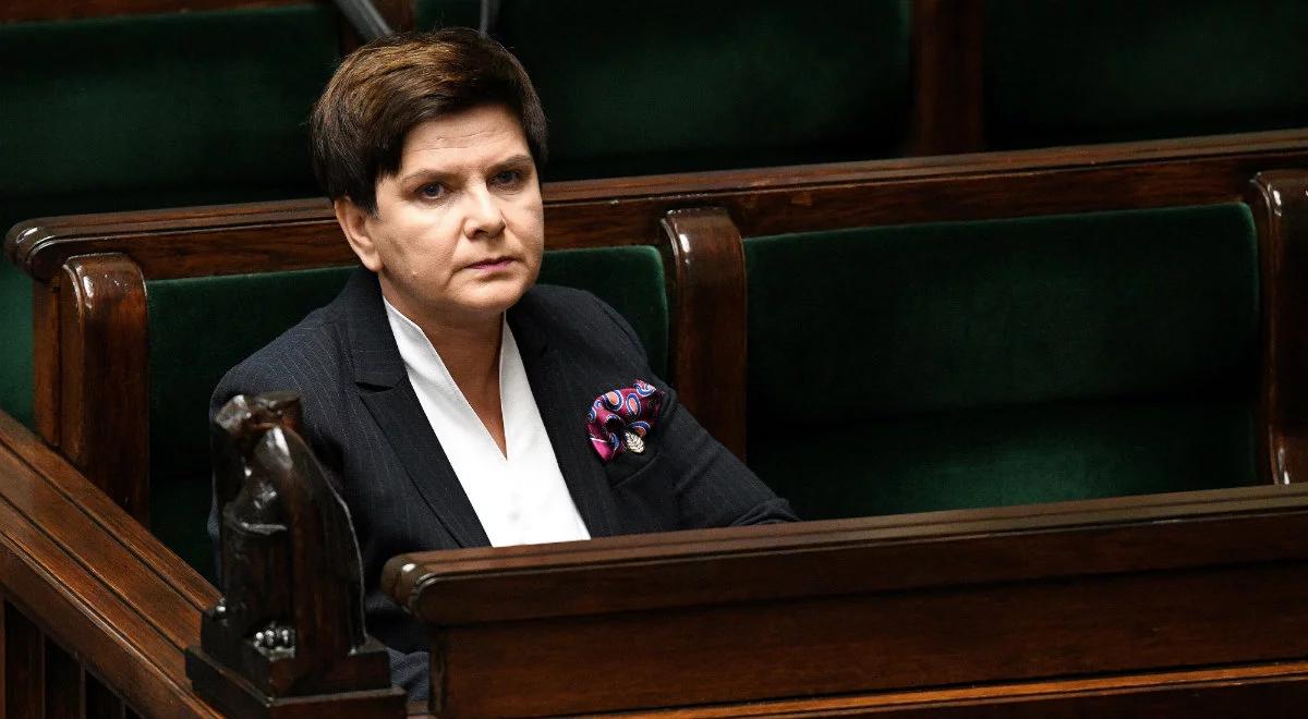 Premier Beata Szydło: chciałabym, by Donald Tusk pamiętał skąd pochodzi